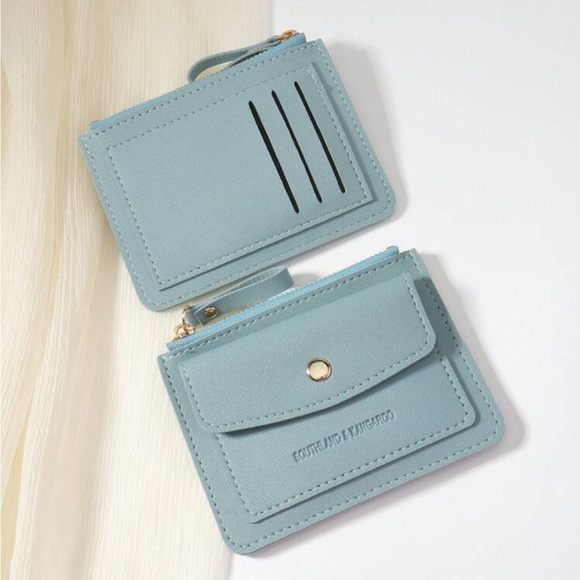 ⚠️Clearance Blue Flip Cover And Zipper Wallet / Cardholder - Picture 4 of 5